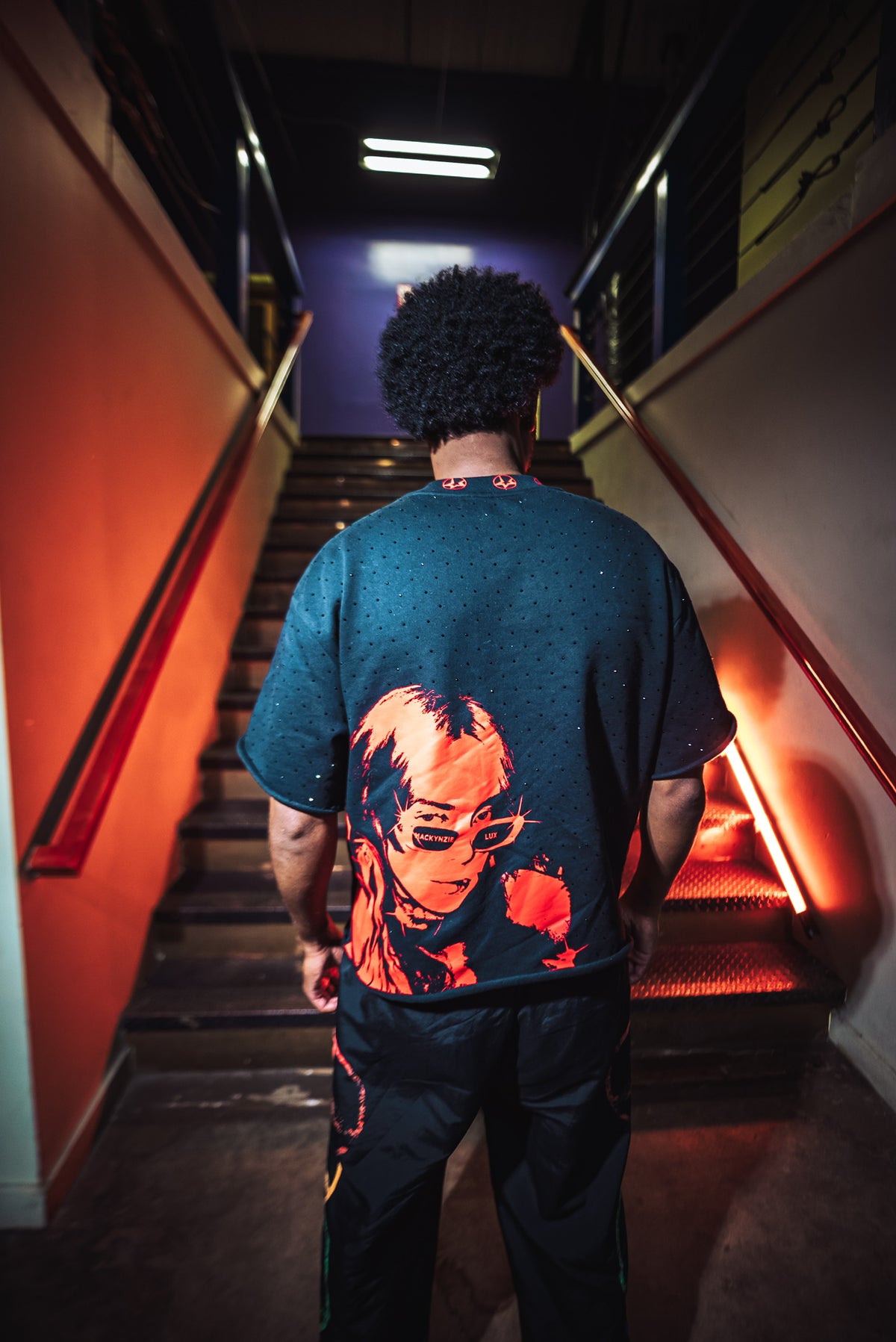Billie tee red